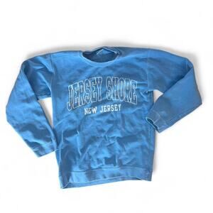 Blue Jersey Shore Crewneck Sweatshirt
